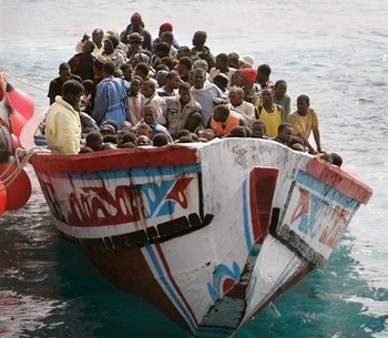 Des passagers clandestins africains